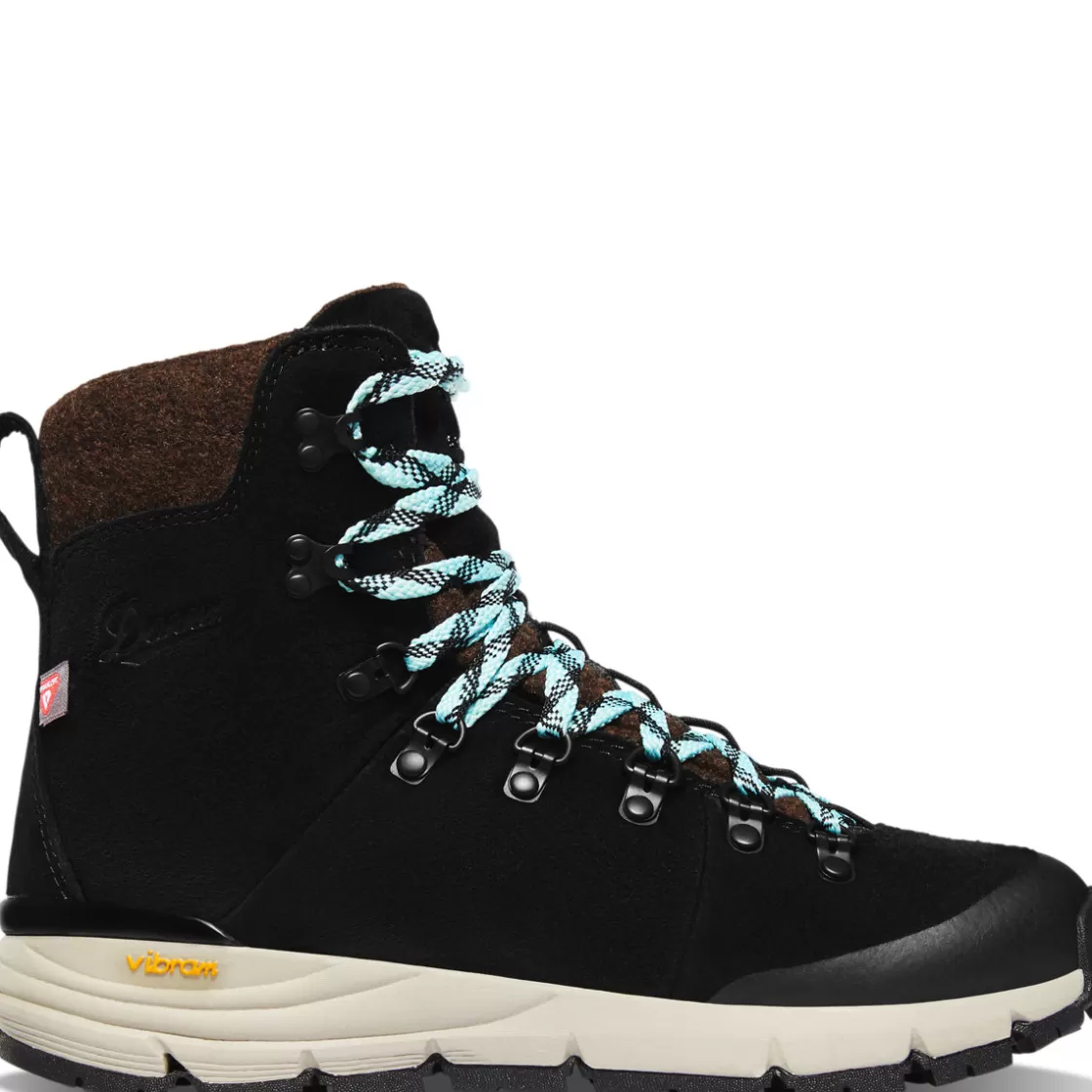 Hike | Boots | Danner - Arctic 600 Side-Zip Black/Spark Blue Insulated 200G