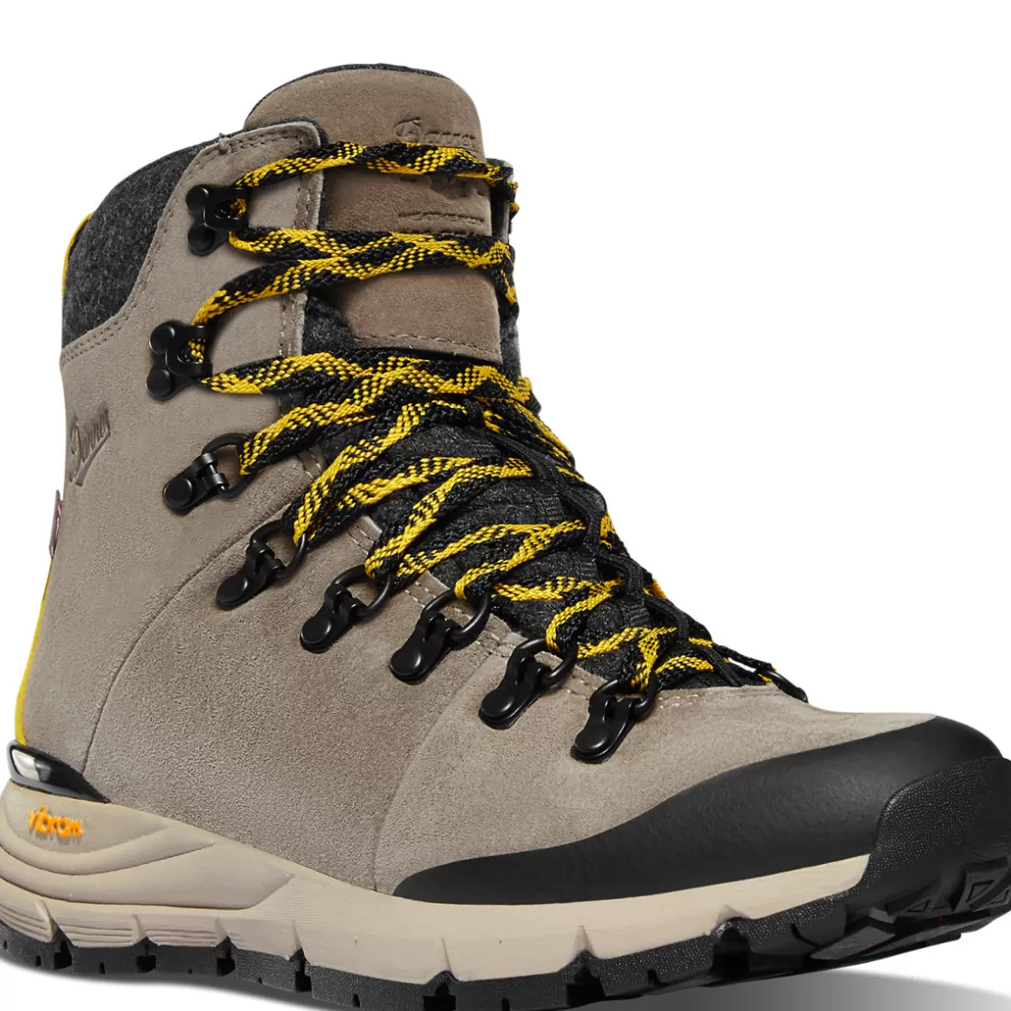 Hike | Boots | Danner - Arctic 600 Side-Zip Driftwood/Yellow Insulated 200G