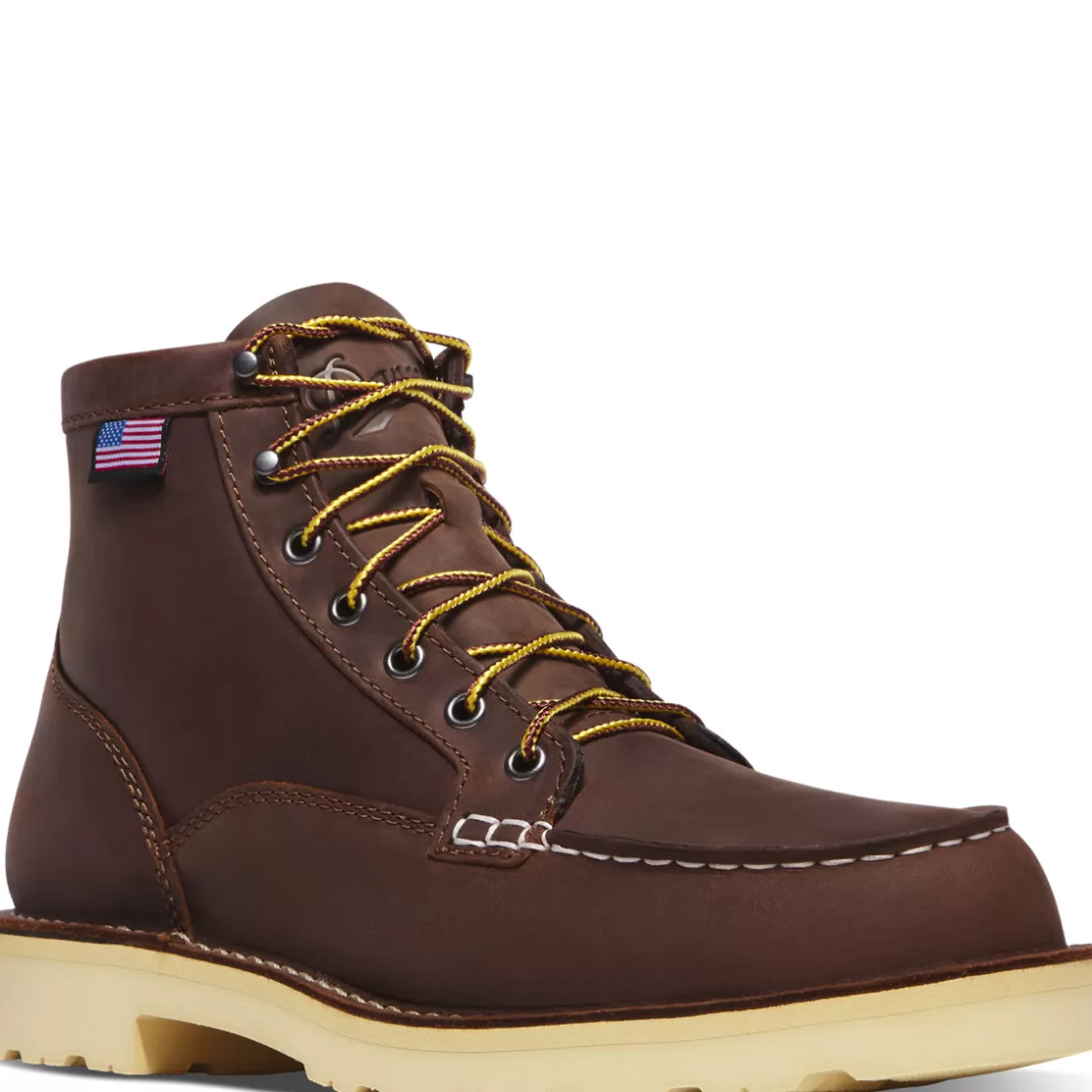 Work | Danner - Bull Run Moc Toe 6" Brown - Heel