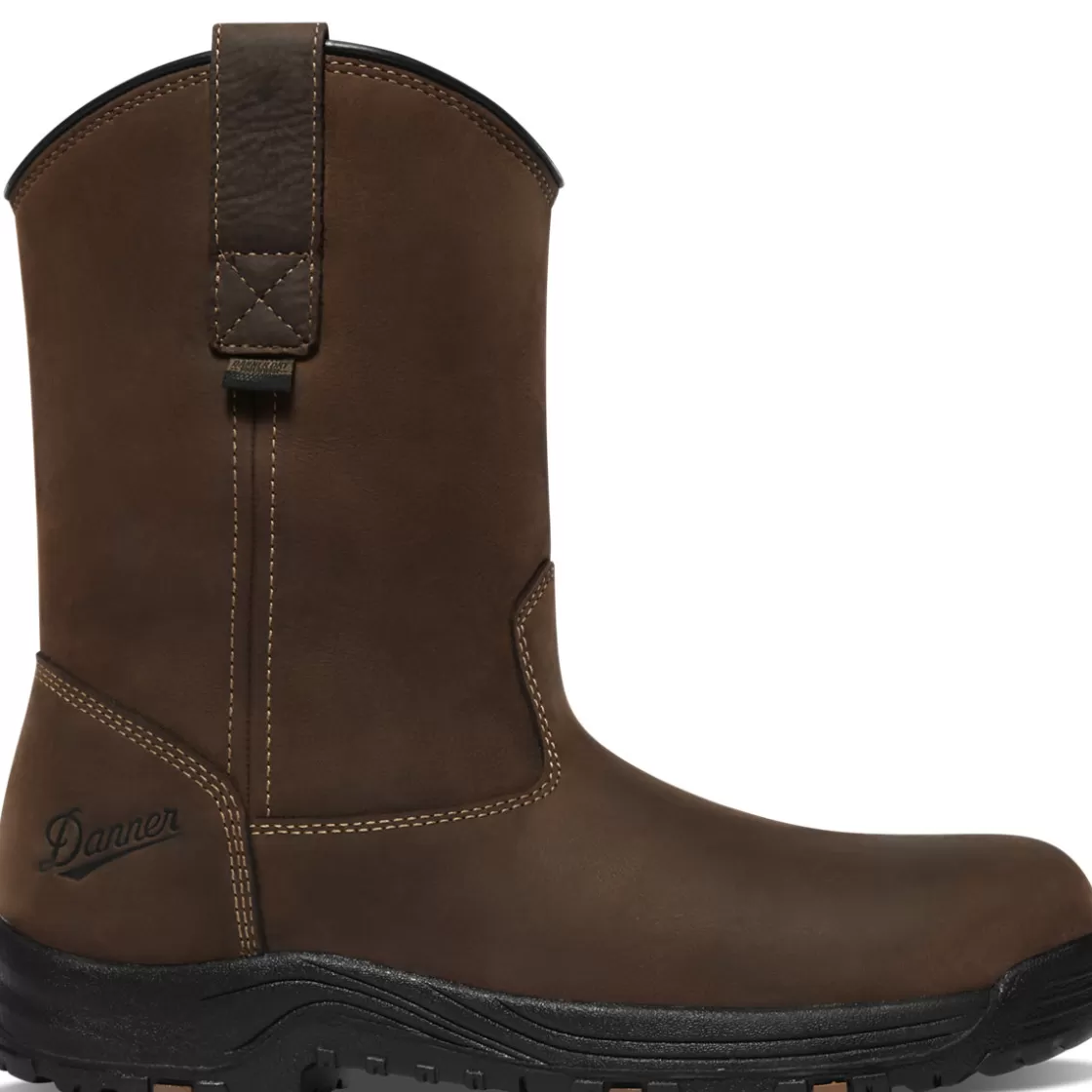 Work | Boots | Danner - Caliper Wellington 10" Brown Aluminum Toe