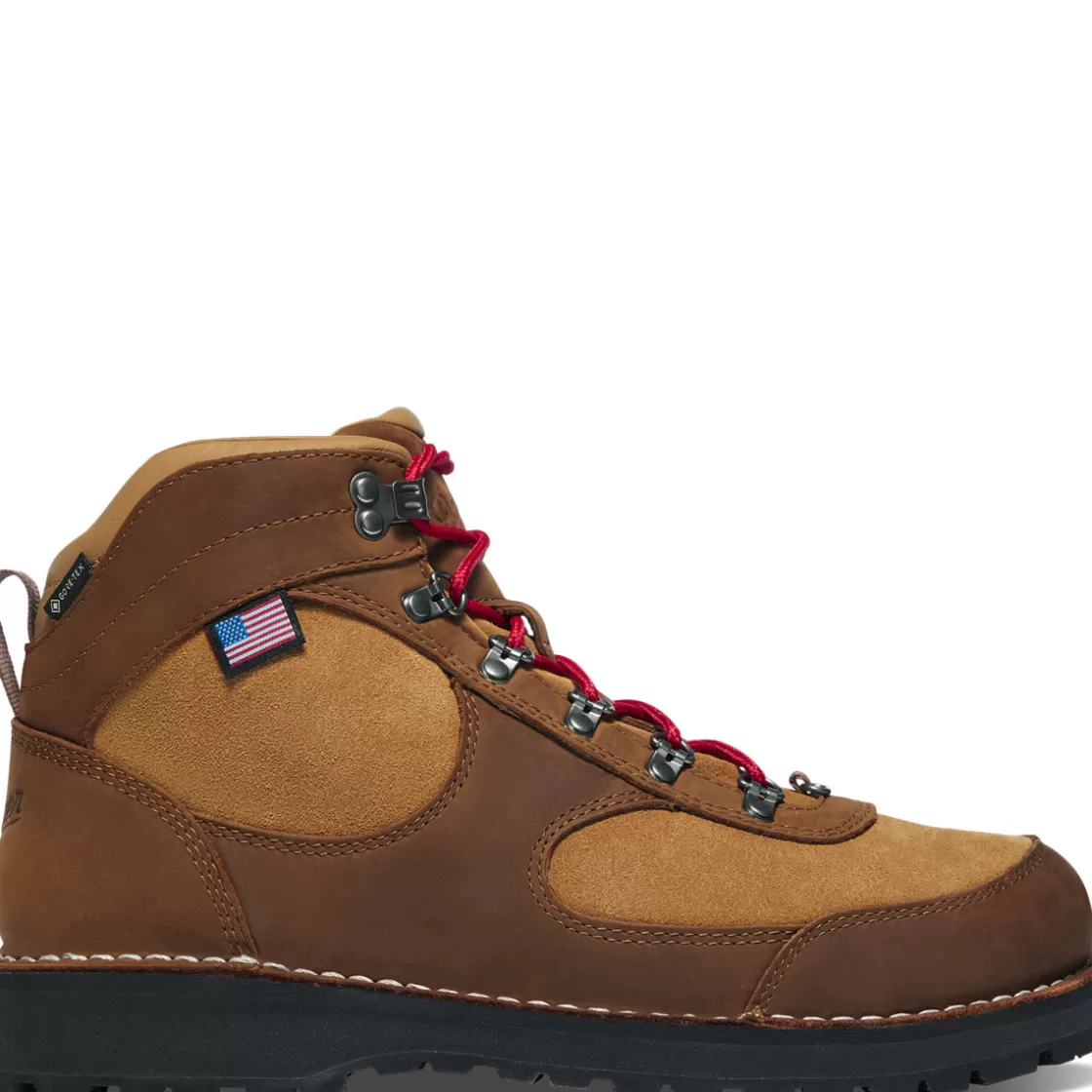 Hike | Boots | Danner - Cascade Crest Grizzly Brown/Rhodo Red