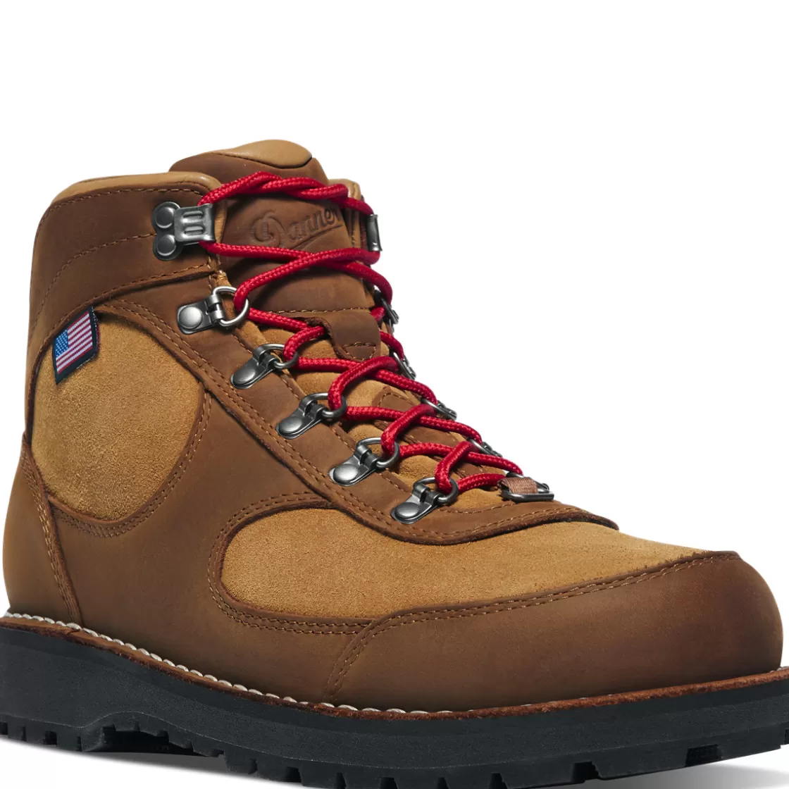 Hike | Boots | Danner - Cascade Crest Grizzly Brown/Rhodo Red