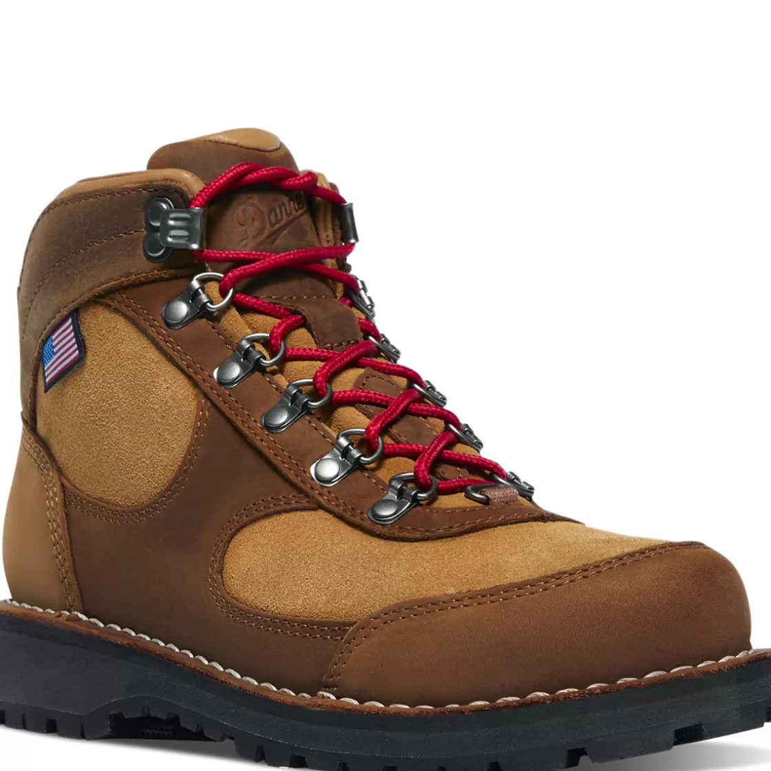 Hike | Boots | Danner - Cascade Crest Grizzly Brown/Rhodo Red