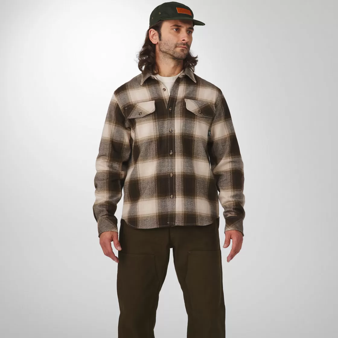 Shirts | Shirts | Danner - Cedar Mill Cotton Flannel Shirt   Earth Plaid