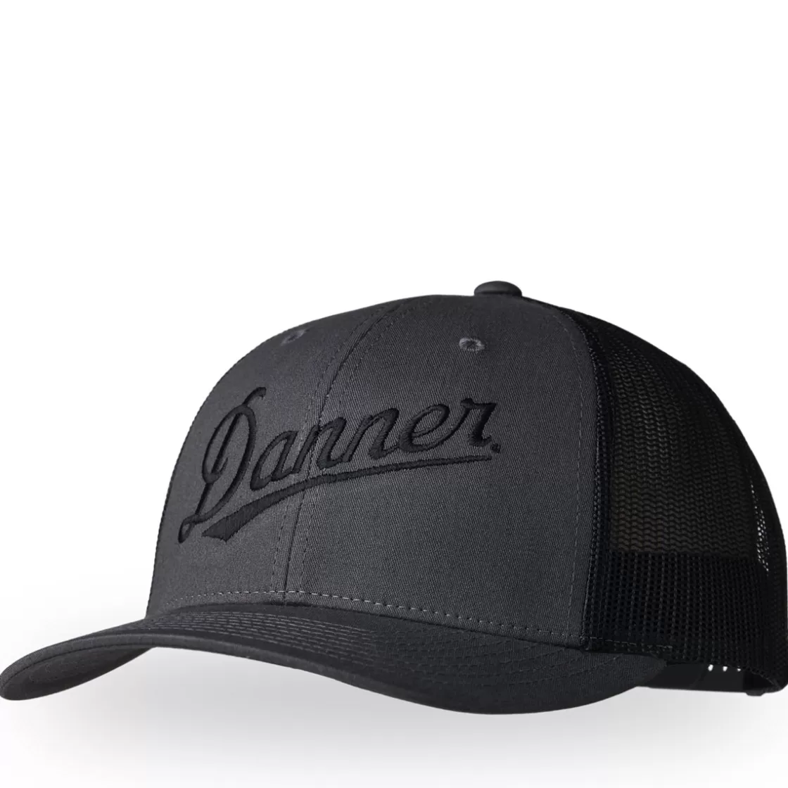 Hats | Hats | Danner - Embroidered Trucker Hat Charcoal/Black