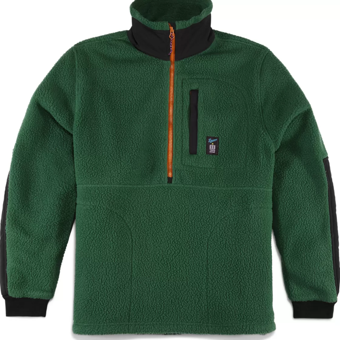 Outerwear | Outerwear | Danner - X Topo Mountain Fleece Pullover - Green