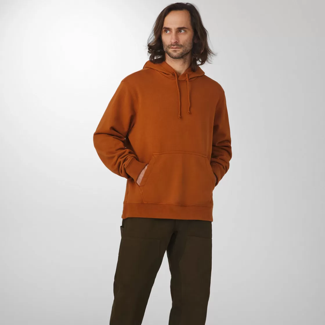 Sweatshirts | Sweatshirts | Danner - Heavyweight Hoodie   Glazed Ginger