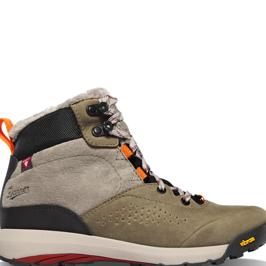 Hike | Lifestyle | Danner - Inquire Mid Hazelwood/Tangerine/Red Insulated 200G