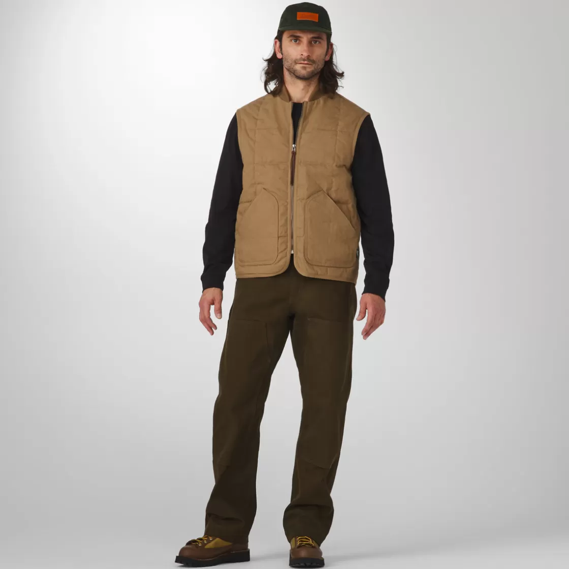 Outerwear | Outerwear | Danner - Oxbow Primaloft Vest   Dark Khaki/Olive