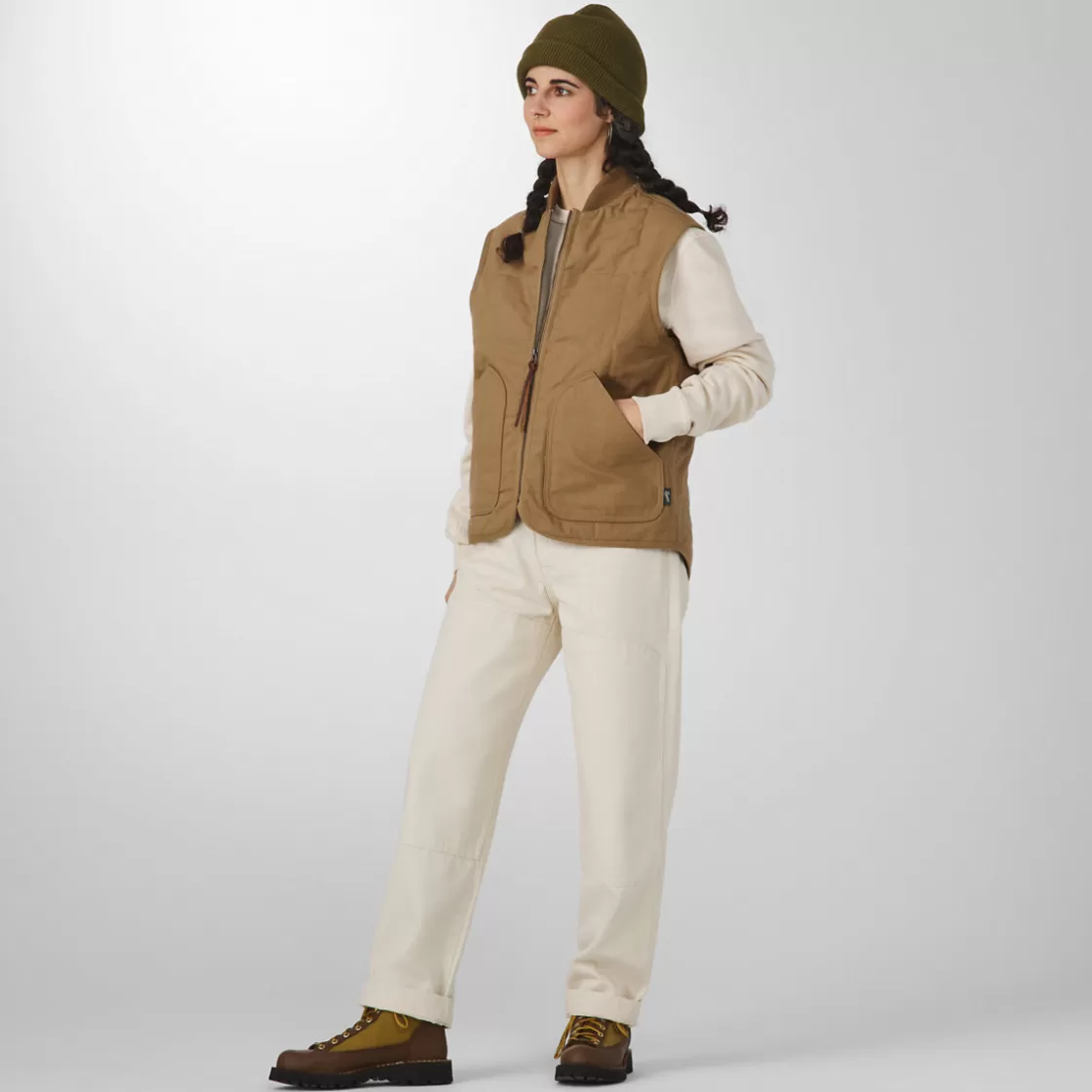 Outerwear | Outerwear | Danner - Oxbow Primaloft Vest   Dark Khaki/Olive