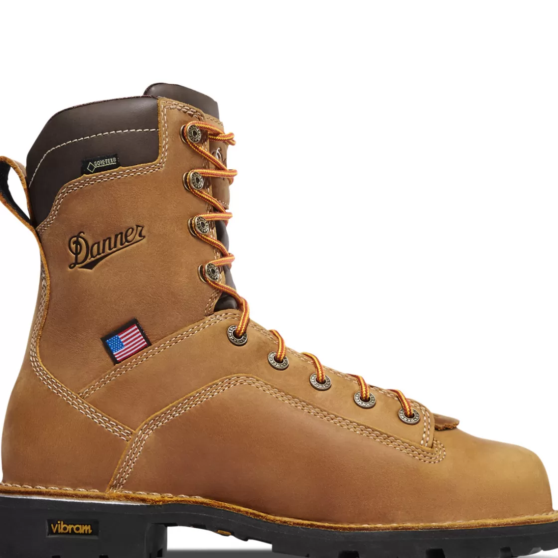 Work | Boots | Danner - Quarry USA Distressed Brown Insulated 400G Composite Toe (NMT)