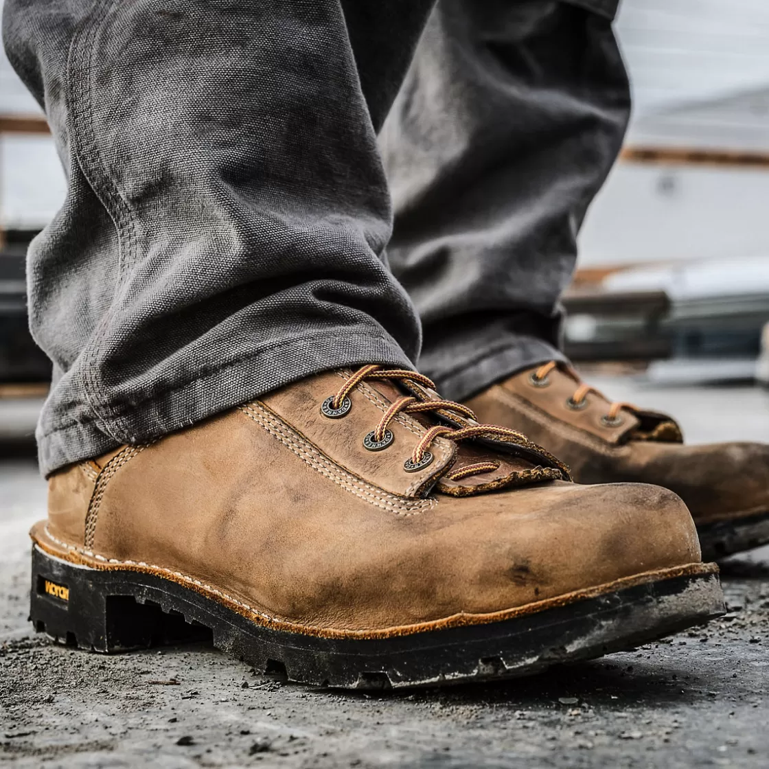 Work | Boots | Danner - Quarry USA Distressed Brown Insulated 400G Composite Toe (NMT)