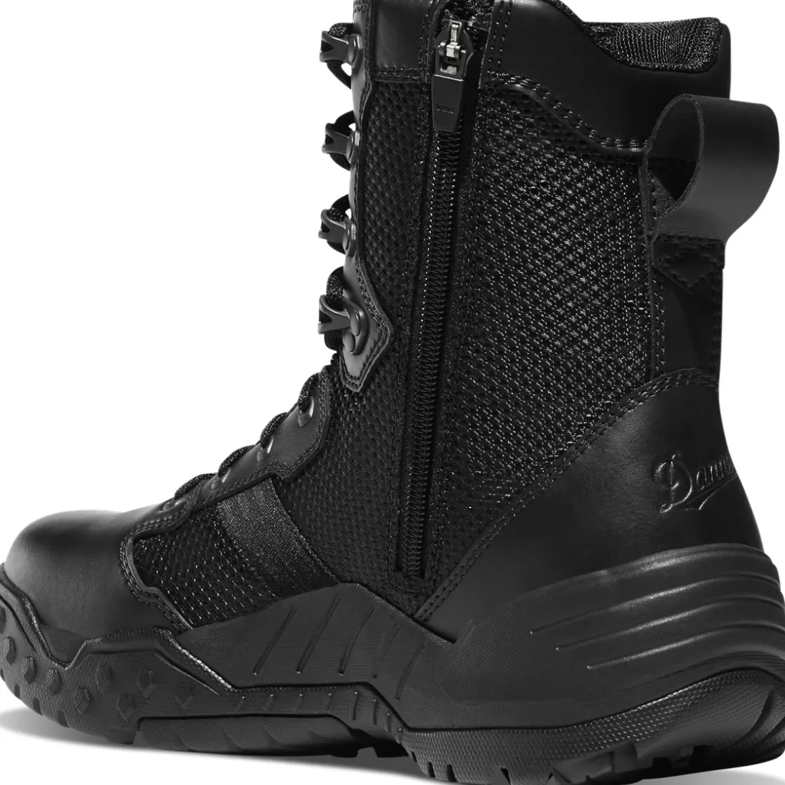 Tactical | Boots | Danner - Scorch Side-Zip 8" Black Dry 8" Black Danner Dry