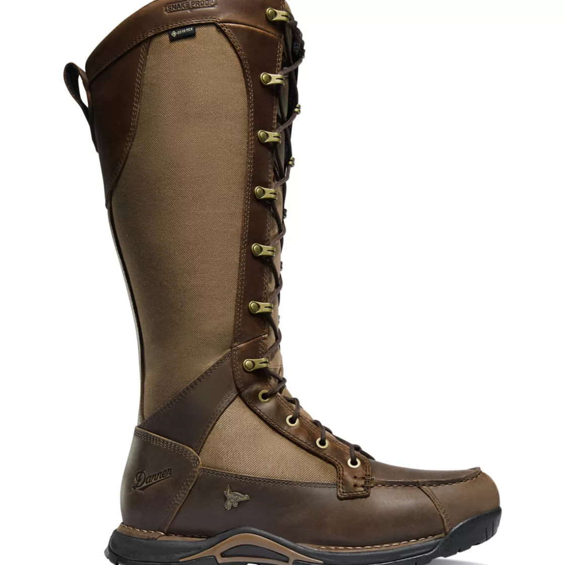 Hunt | Boots | Danner - Sharptail Snake Boot Side-Zip 17" Dark Brown