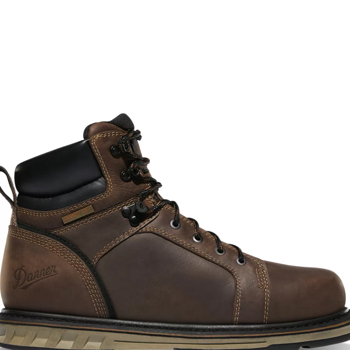 Work | Boots | Danner - Steel Yard 6" Brown Steel Toe Wedge Hot