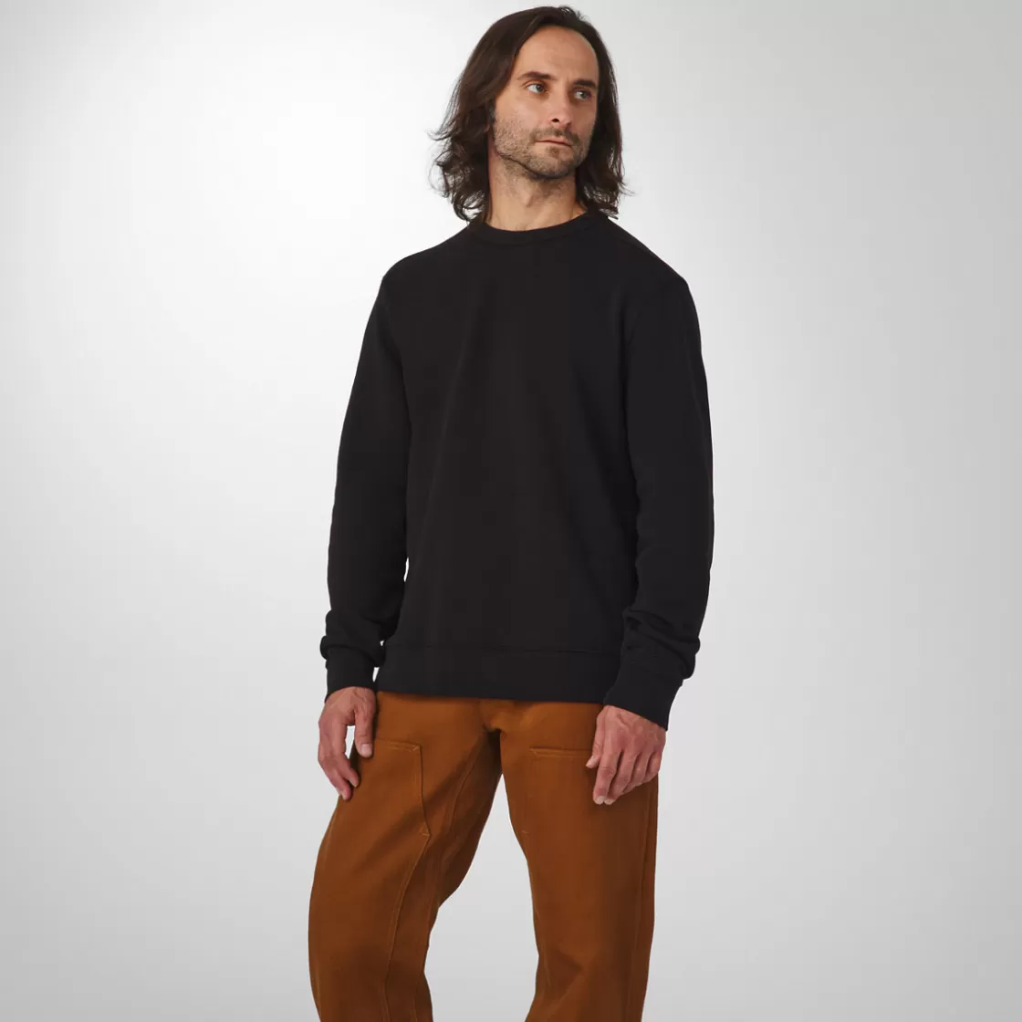 Sweatshirts | Sweatshirts | Danner - Terry Crew Black