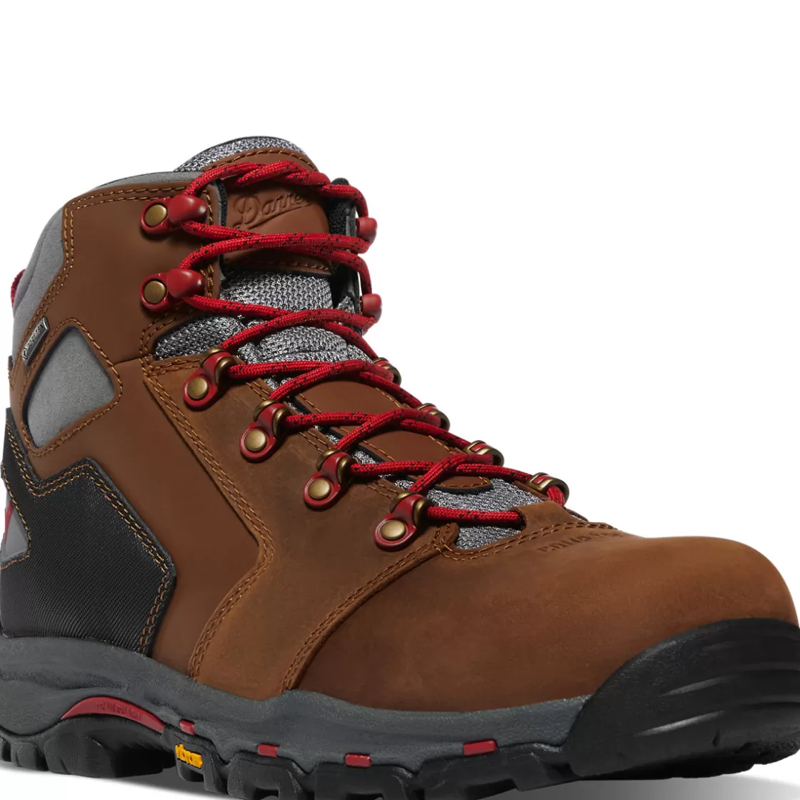 Work | Boots | Danner - Vicious 4.5" Brown/Red