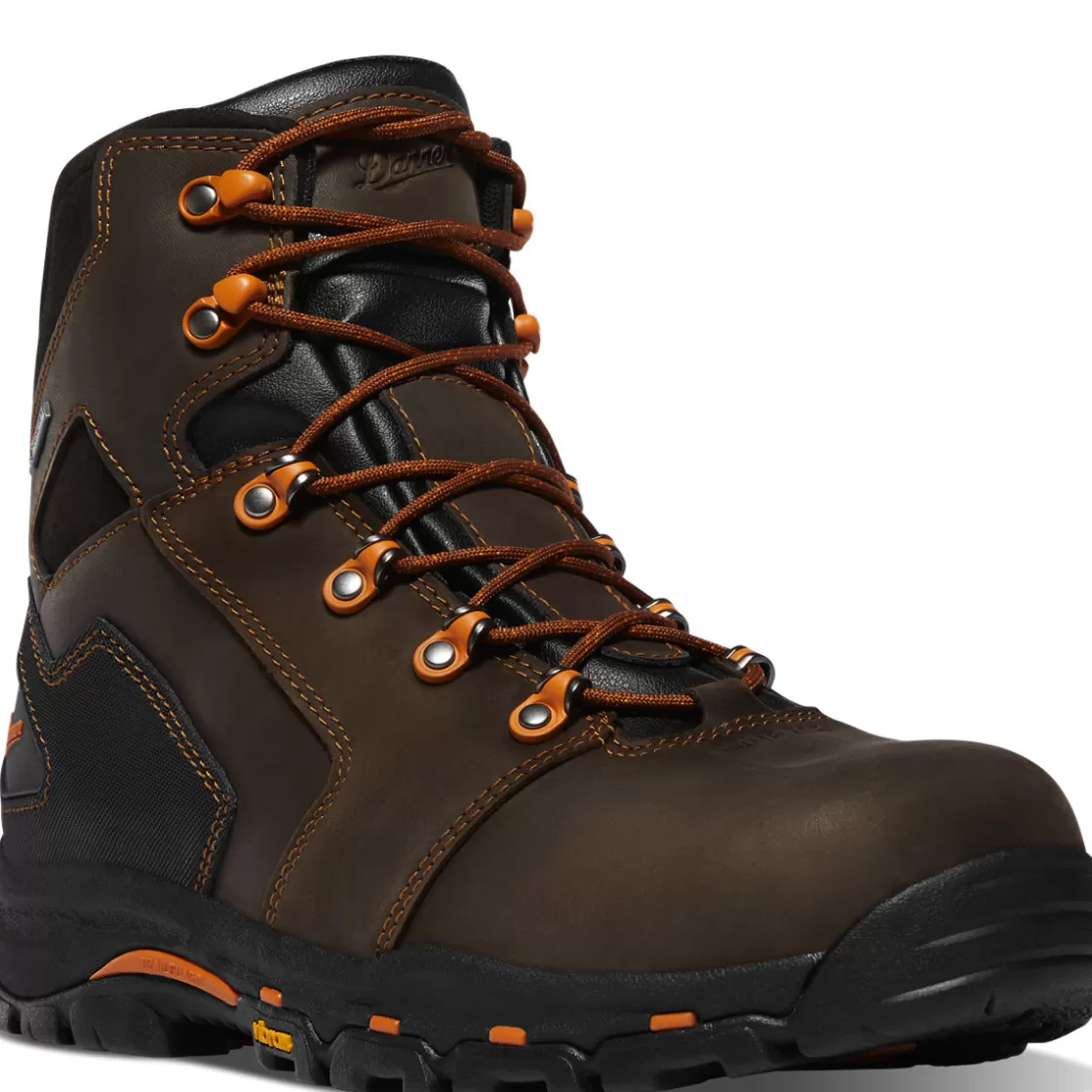 Work | Boots | Danner - Vicious 6" Brown/Orange Composite Toe (NMT)