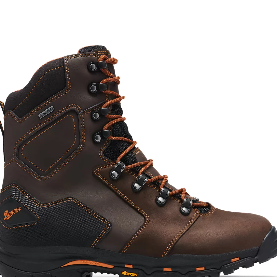 Work | Boots | Danner - Vicious 8" Brown Insulated 400G Composite Toe (NMT)