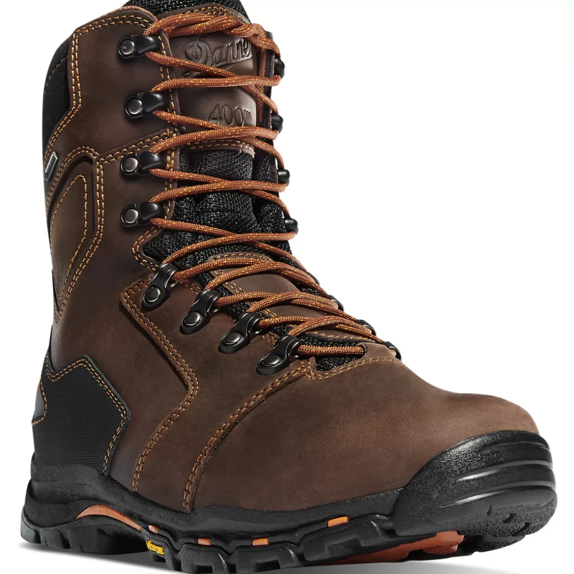 Work | Boots | Danner - Vicious 8" Brown Insulated 400G Composite Toe (NMT)